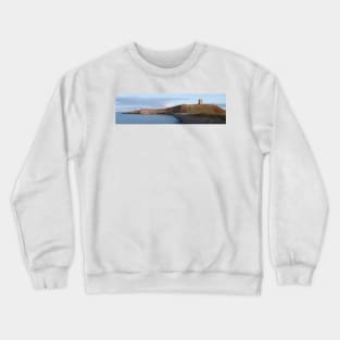 Dunstanburgh castle, Northumberland Crewneck Sweatshirt